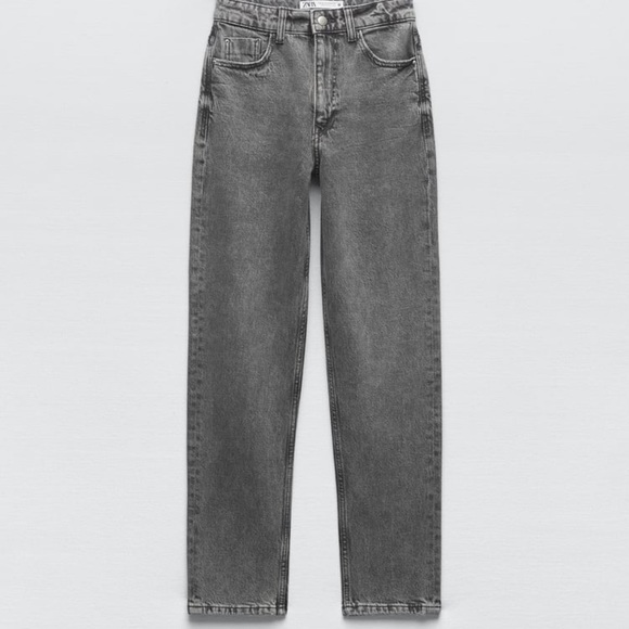 Zara Jeans Zara Highrise Mom Fit Jeans Poshmark